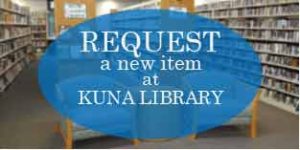 Request a New Item