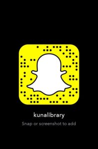 Kuna Library Snapchat Code