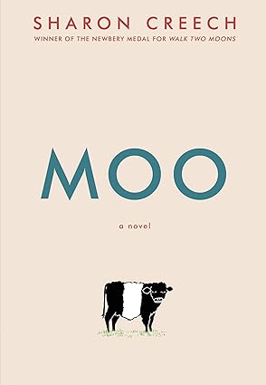 Book cover, Moo