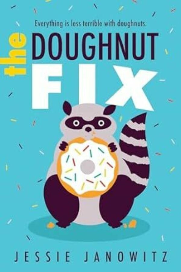 Book cover, The Doughnut Fix
