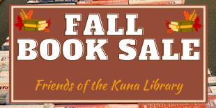 Logo Friends of the Kuna Library Fall Book Sale 2024