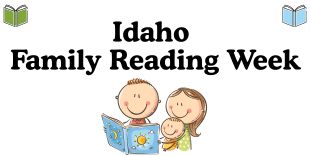 Family Reading Week Bingo game. Starting November 3 pick up a card at the library circulation desk, complete 5 items in a row and return you card to the library by November 26 to get a book!