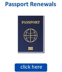 Image of passport book for renewal