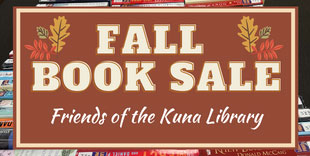 Friends of the Kuna Library Fall Book Sale October 2023