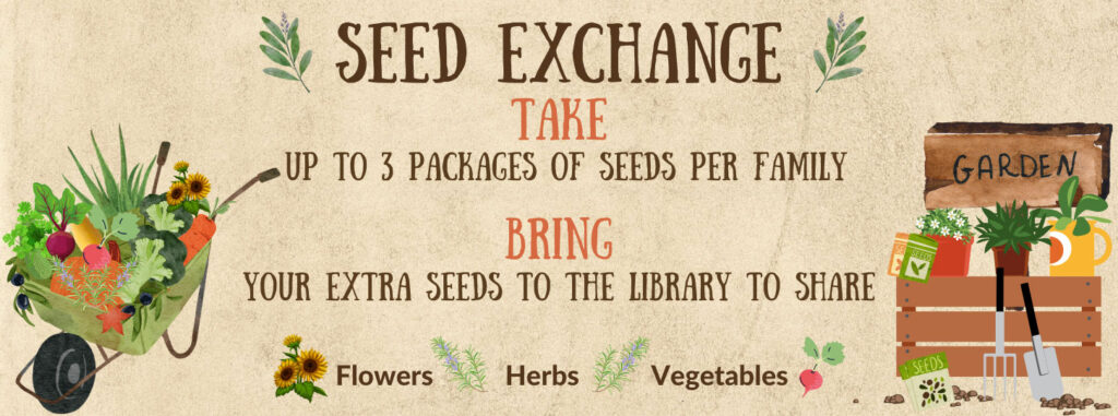 2024 Seed Exchange at Kuna Library Slider