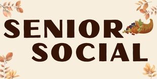 Senior Social November 21, 2025 from 12:30 pm - 1:30 pm