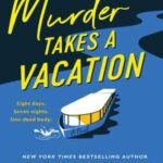 Book cover, Murder-Takes-a-Vacation,-Mrs-Blossom-Mystery-#1