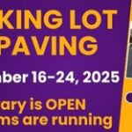 Kuna Library parking lot is closed September 16-24, 2025 for repaving. The library is open. Please use sidewalks and east doors.