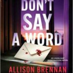 Book cover, Don't-Say-a-Word,-Angelhart-Investigations-#2