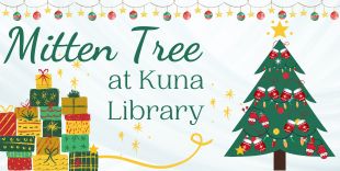 Mitten Tree at Kuna Library