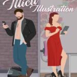 Book cover, Illicit-Illustration,-Masked-Men-of-Sage-Springs-#2