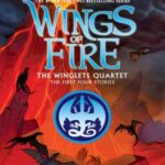 Book cover, Wings-of-Fire,-The-Winglets-#1-4